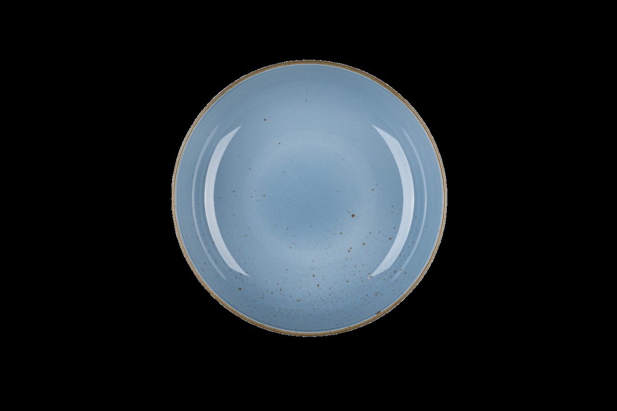 Lubiana porselein Rondo blauw 6 diep bord 21 cm K9