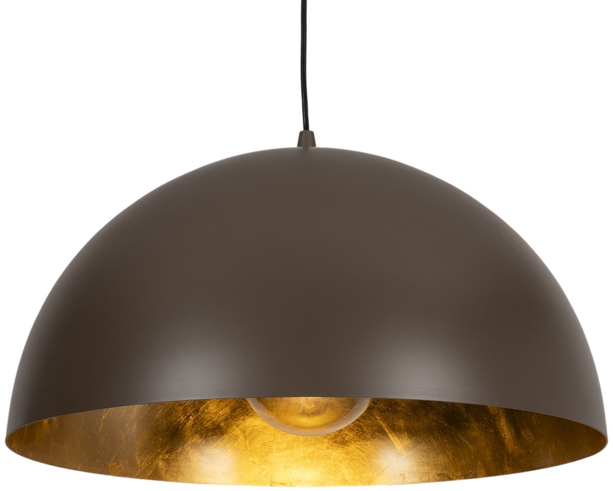 Lumidora Hanglamp 75363 - EASTON - E27 - Goud - Bruin - Metaal - ⌀ 50 cm