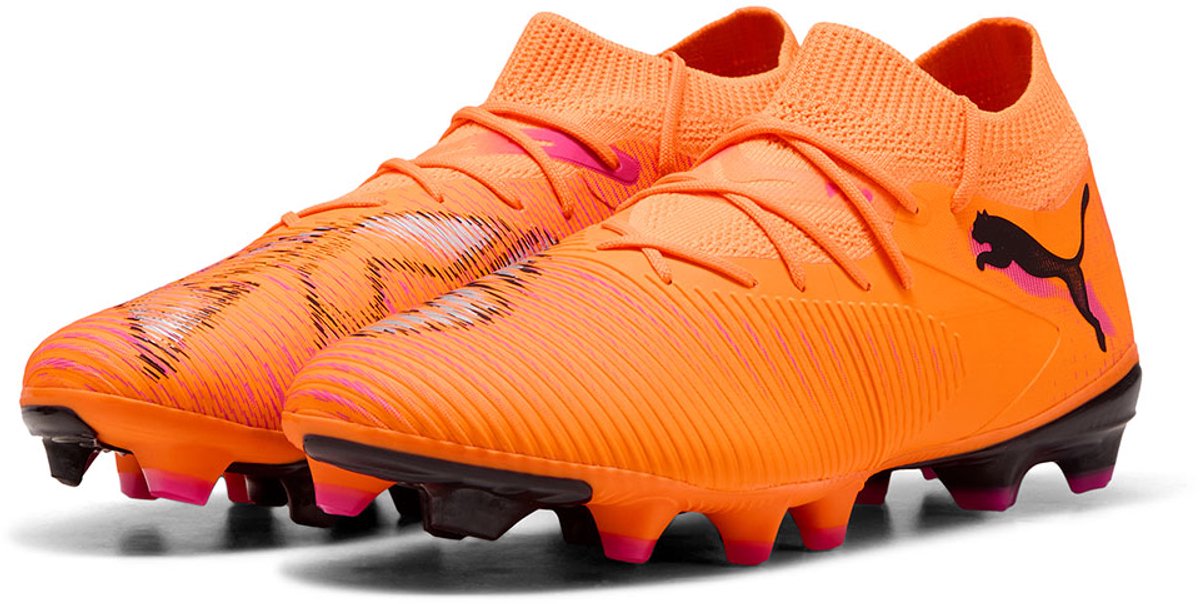 Puma Future 8 Match Fg/ag Voetbalschoenen Oranje EU 40 1/2
