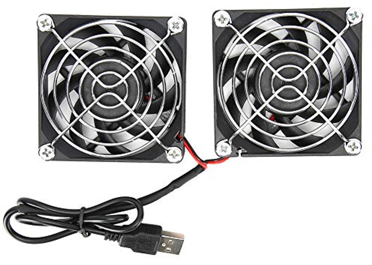 Image of 70mm USB Koelkast Ventilator voor Router Warmteafvoer