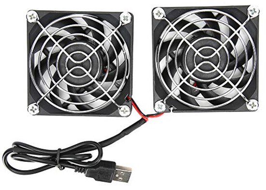 70mm USB Koelkast Ventilator voor Router Warmteafvoer