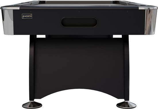 NORTH Gardone Pooltafel Zwart/Grijs 8FT van North — afbeelding 5