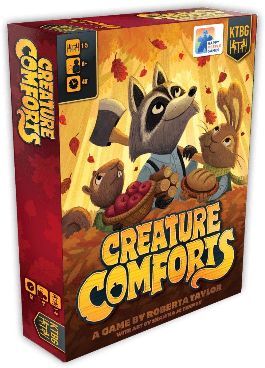 Creature Comforts - bordspel - Nederlandstalige uitgave