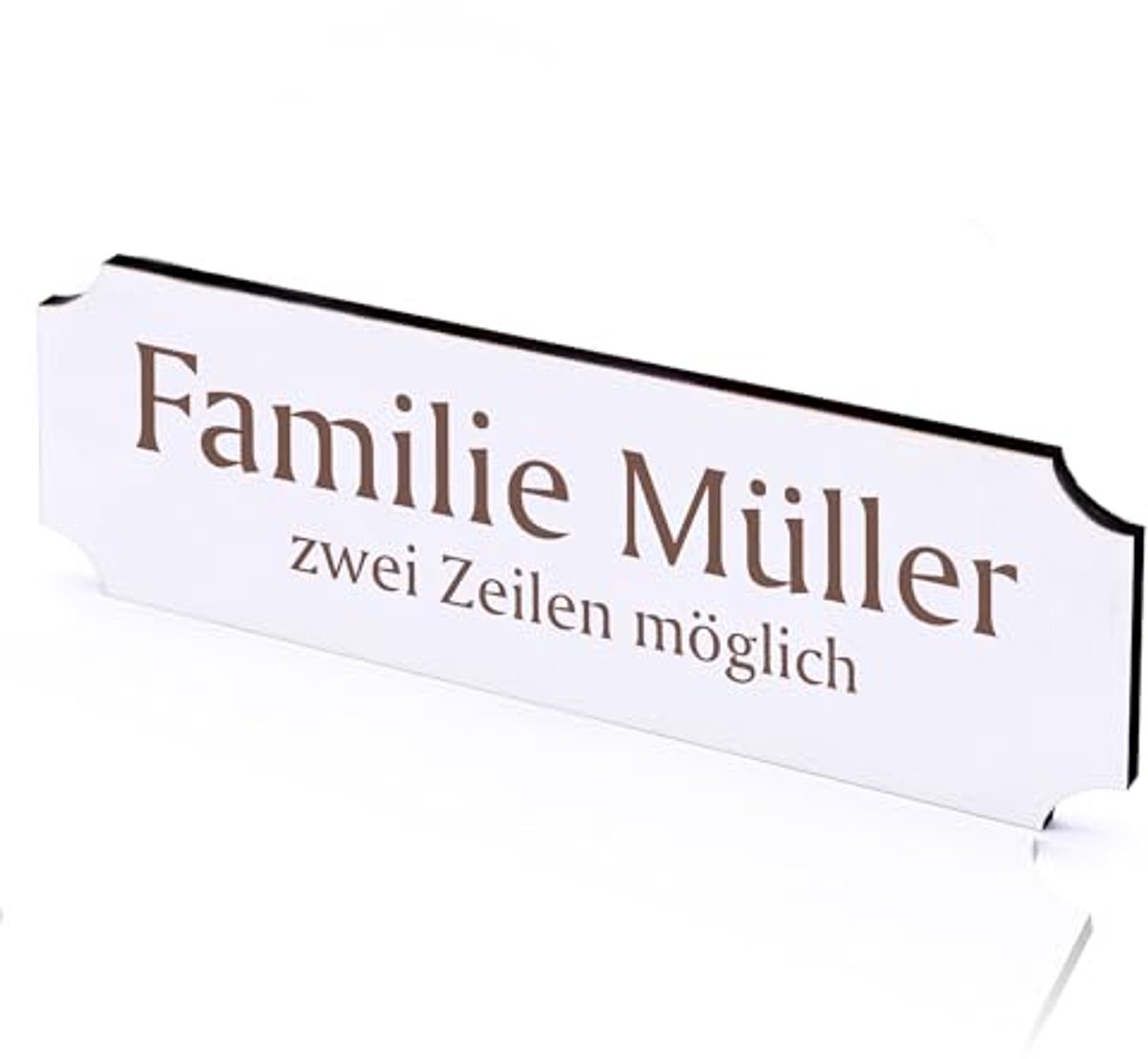 Gepersonaliseerde deurbordjes met tekst - Houten bord voor decoratie en naambordjes