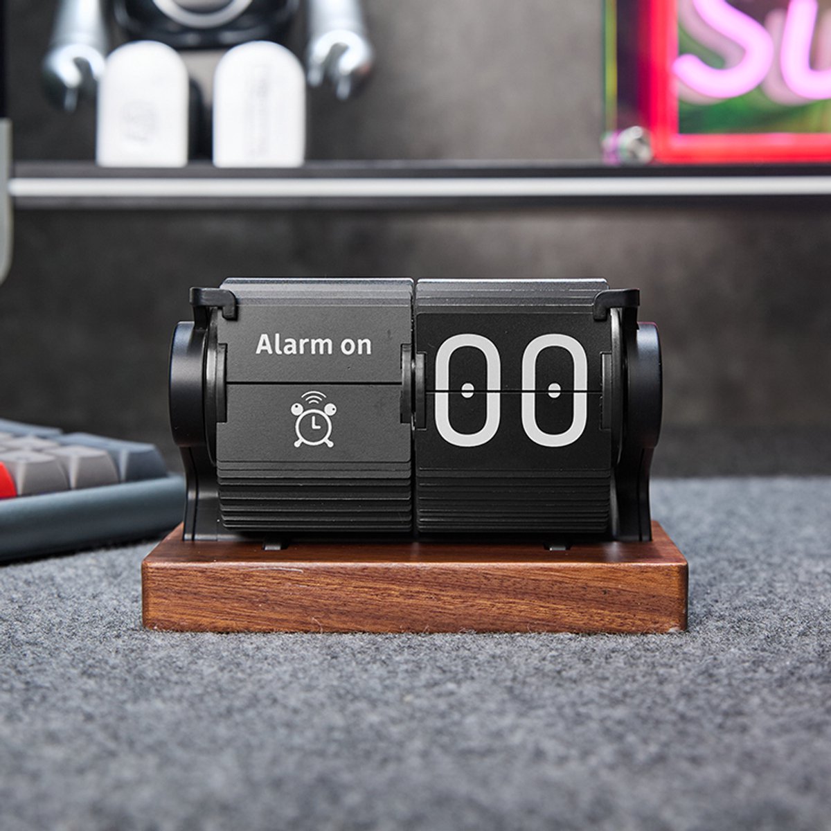 Slimme Flipklok met Alarm