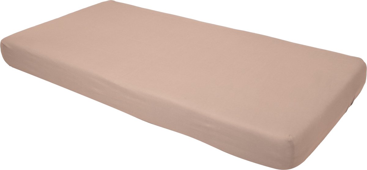 MamaLoes Jersey Nougat 40 x 80 cm Wieg Hoeslaken