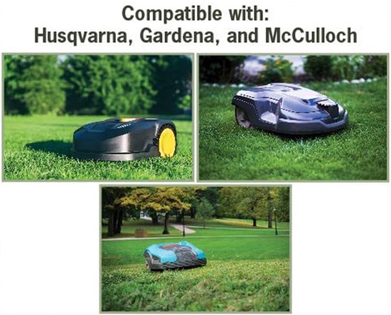30 Husqvarna Mesjes - Vervangende Maaimes voor Automower - Geschikt voor Gardena Sileno & McCulloch - Voor Schoon Gemaaid Grasveld van Husqvarna — afbeelding 5