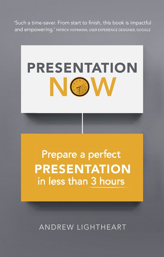 3-Hour Presentation Plan, The - cover