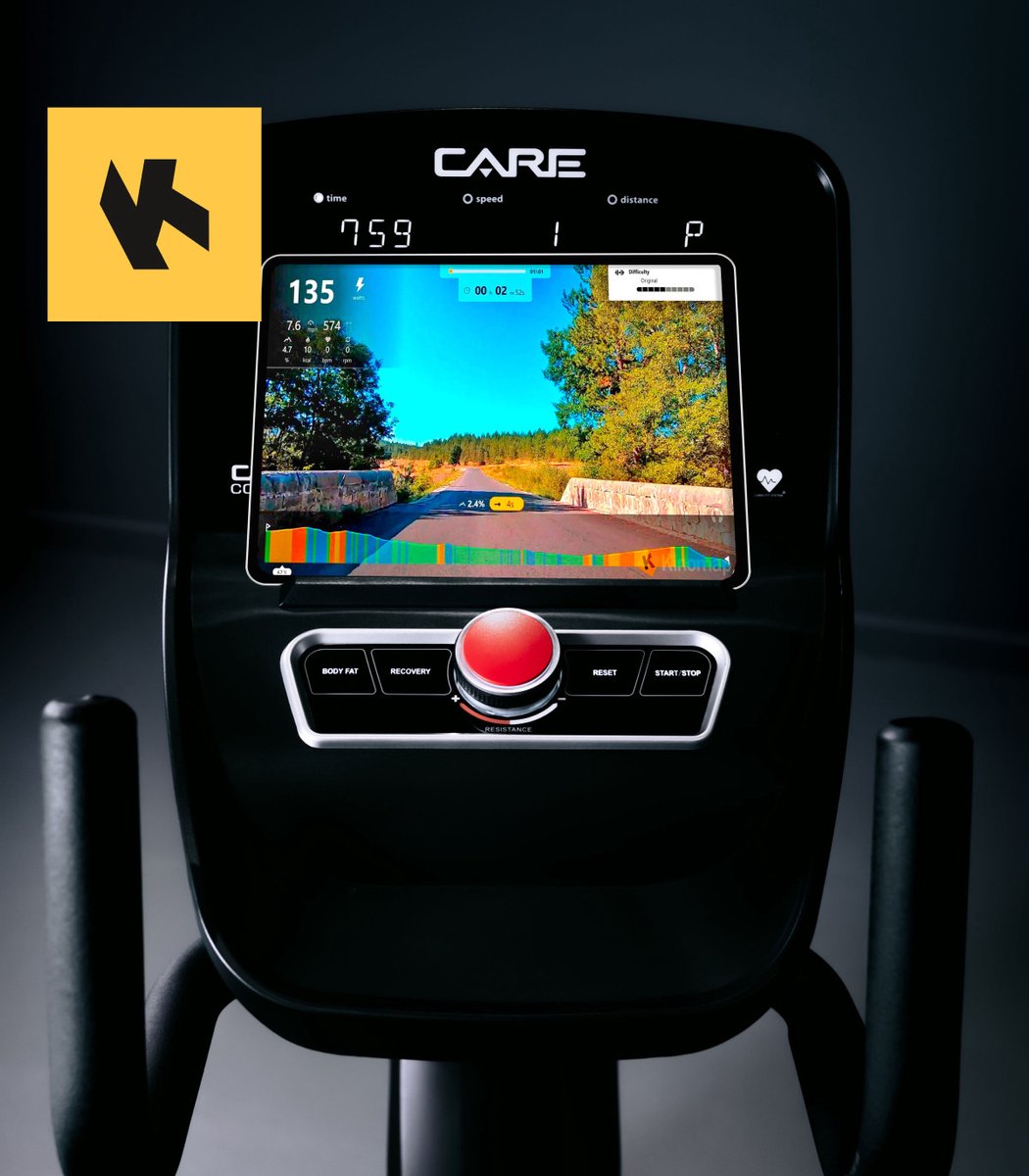 Semi-ligfiets ROADSTER LED zelfvoorzienend - CARE - afbeelding 3