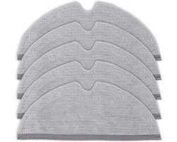 5-pack stofzuigervochtige doekjes voor Xiaomi Roborock S5- S50- S51- S55- S6- S6 MaxV- S5 Max- Q7 Max- Q7 Max+- Q8 Max- Q8 Max+- Q5 Pro- Q5 Pro+ reinigingsdoekjes