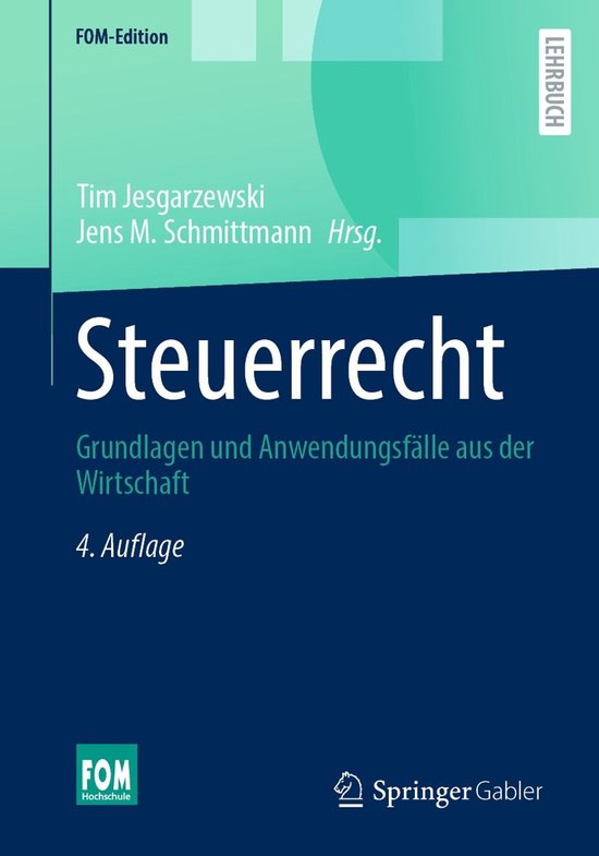 FOM-Edition - Steuerrecht - cover