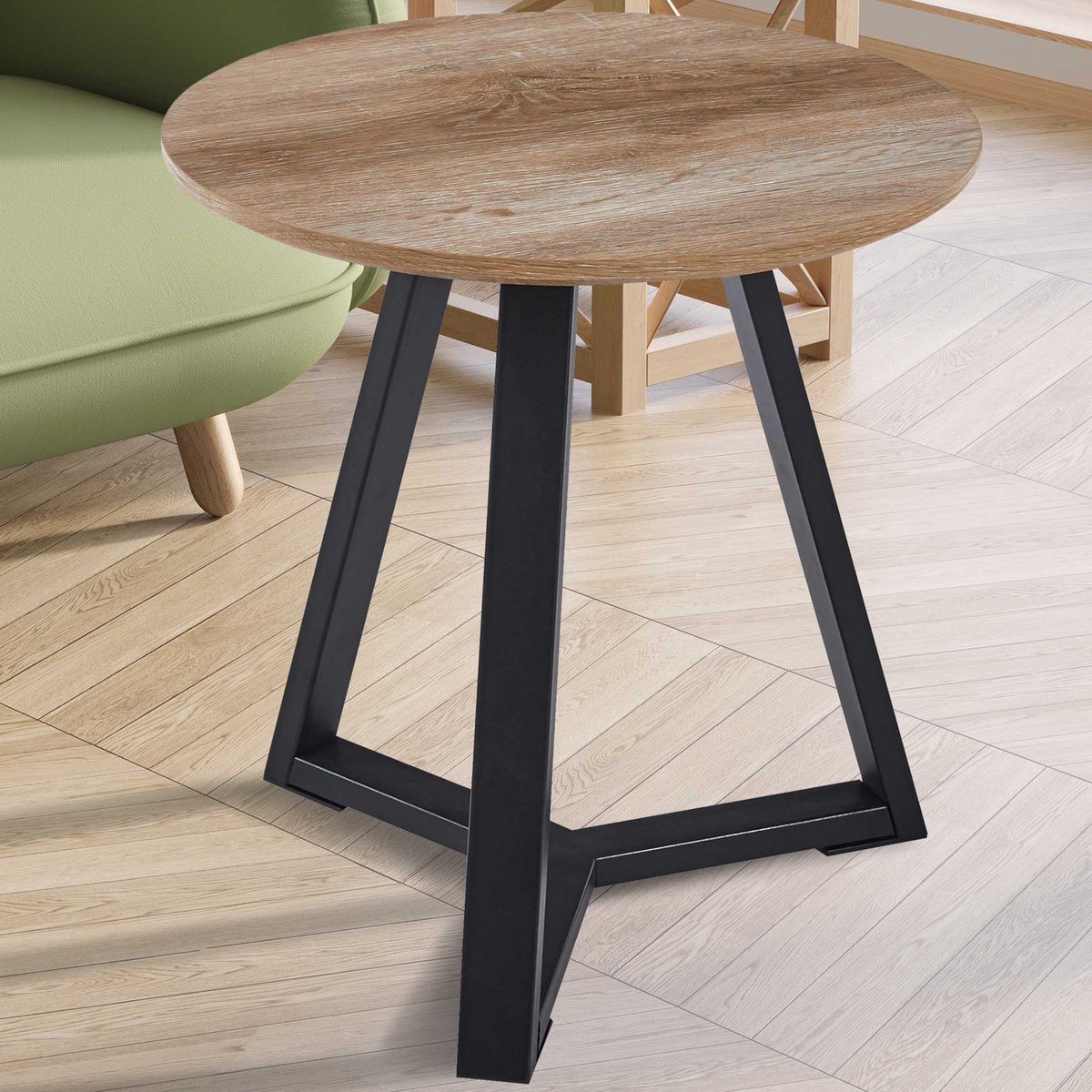 Bijzettafel 'Paso 2' Decor Oude Eik