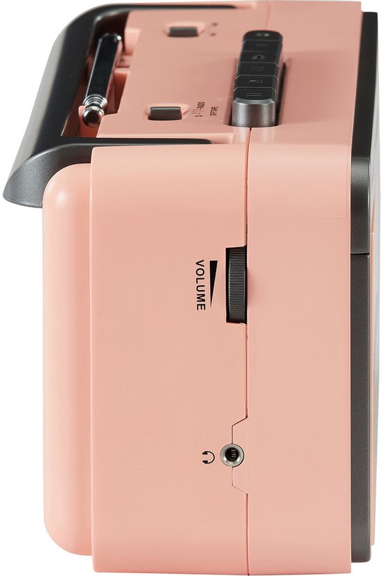 Crosley CT102A - Cassettespeler - Rosé goud & Grijs