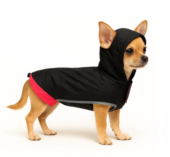 Jack and Vanilla OUTDOOR Regenjas Zwart 25cm