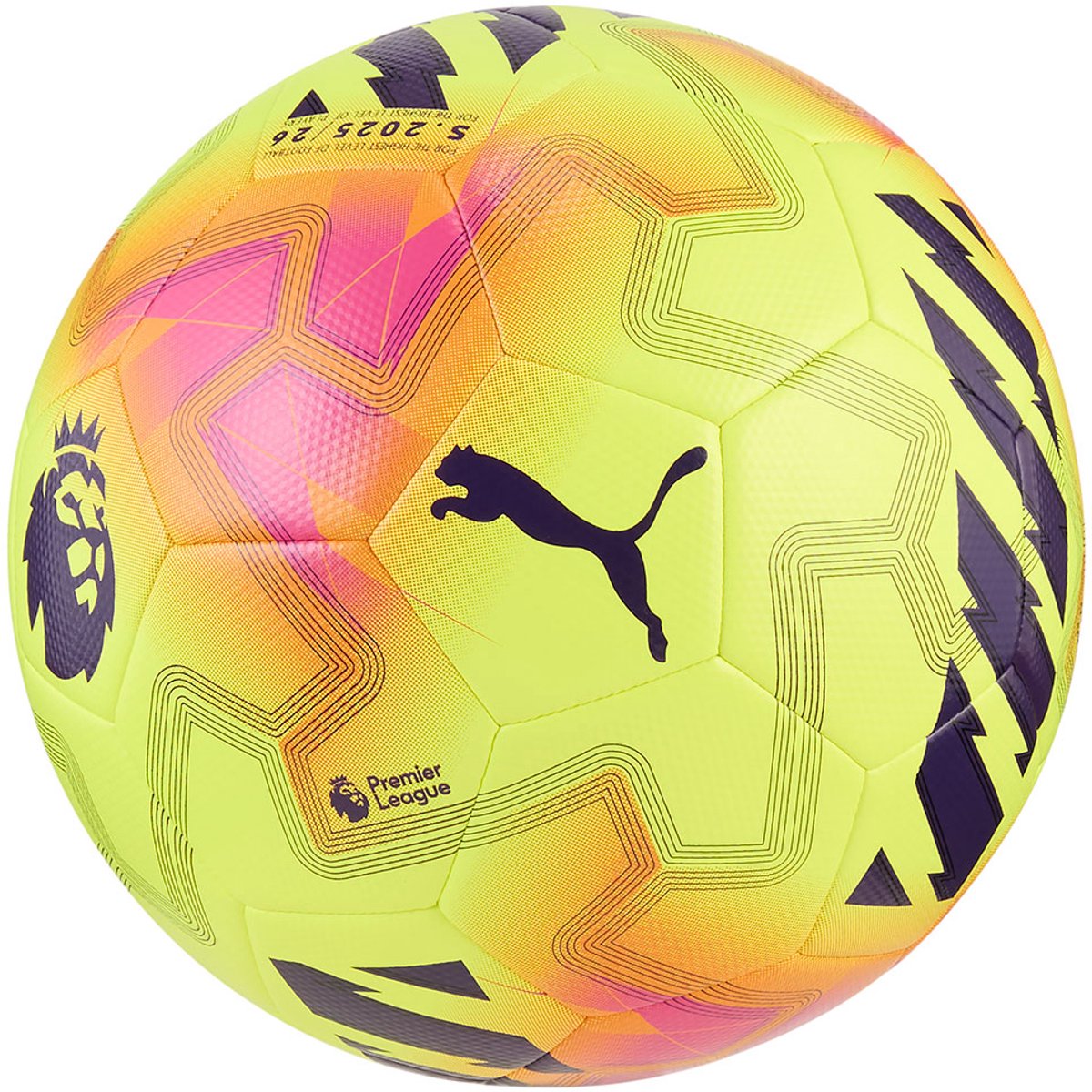 Puma bal Premier League geel 2025-2026 - Maat 5
