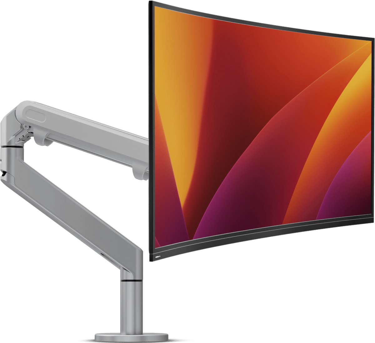 Comet - Monitor arm gasveer voor 1 beeldscherm