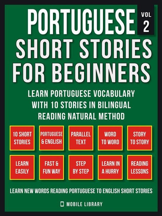 Learn Portuguese Vocabulary 3 - Portuguese Short Stories For ... - cover