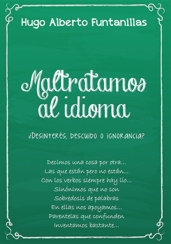 Maltratamos al idioma - cover