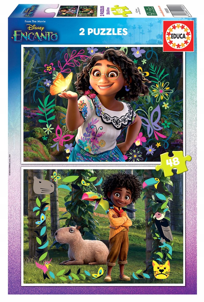 Educa Encanto Puzzel 2 x 48 Stukjes