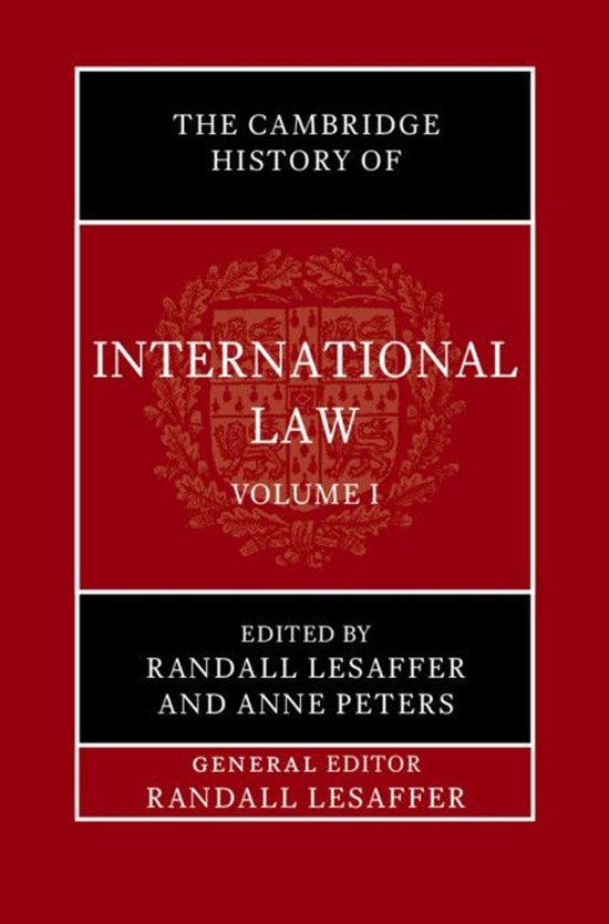 The Cambridge History of International Law - The Cambridge H ... - cover