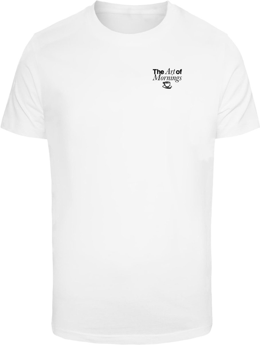 Mister Tee The Art Of Mornings Heren Tshirt 4XL Wit