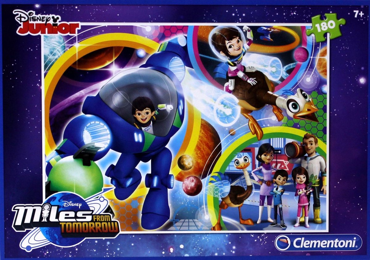 Clementoni Miles from Tomorrowland Puzzel 180 Stukken