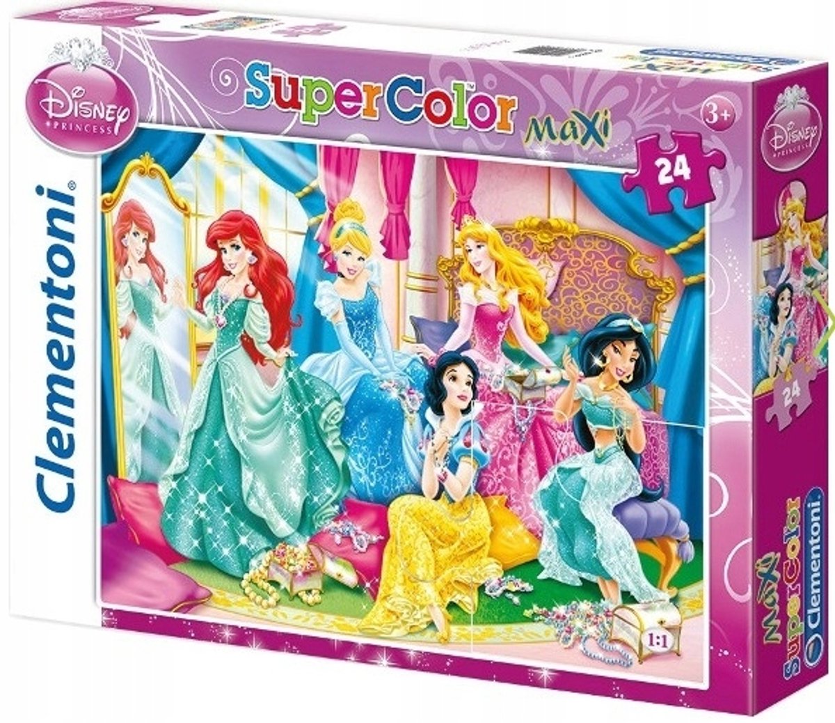 Clementoni Maxi Puzzel Prinses 24 Stukjes (3+)