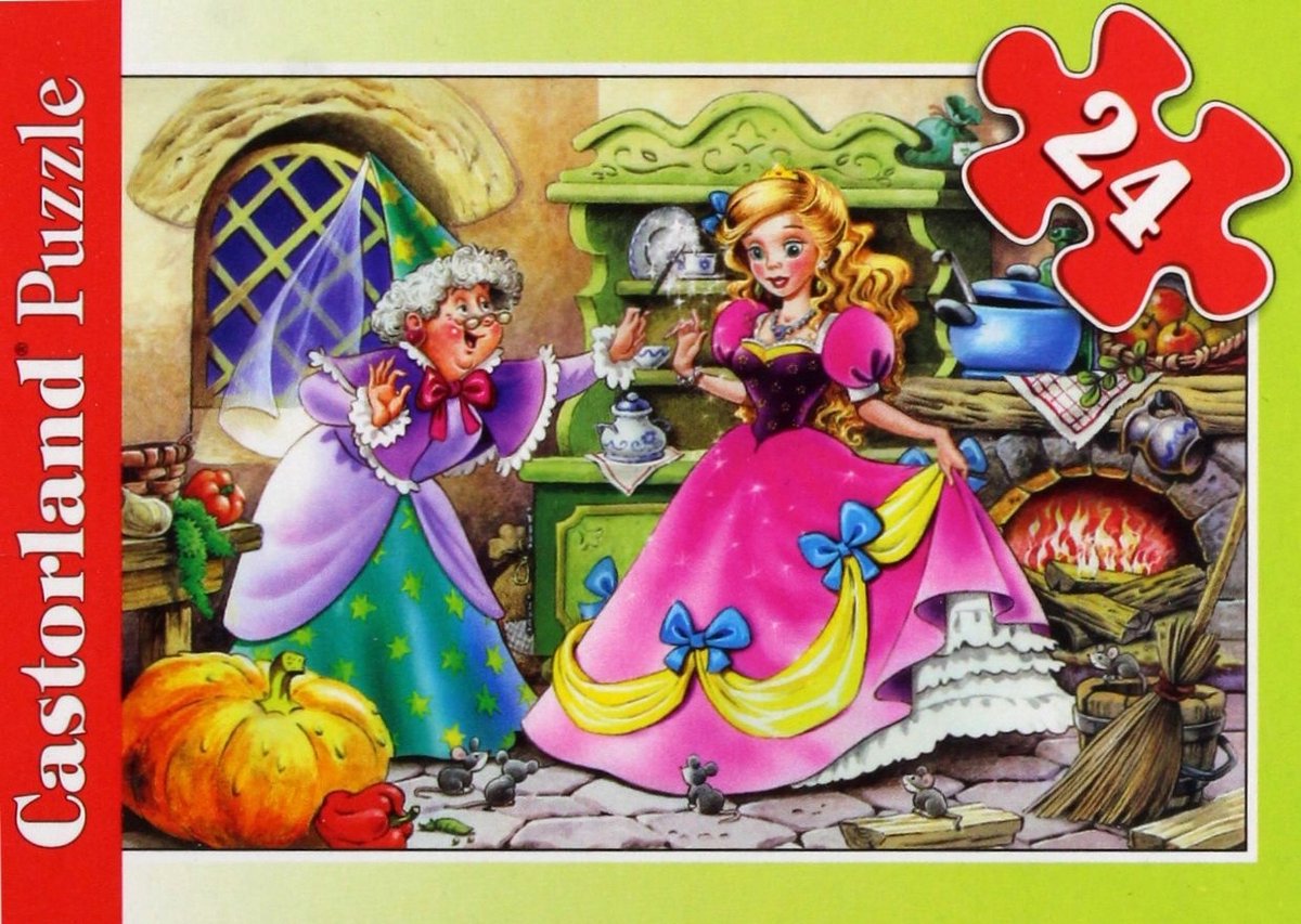 Castorland Minipuzzel Kopciuszek 24 Stukjes (16,5x11cm)