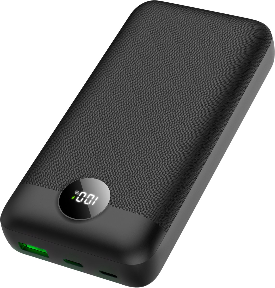 Golden Sound Boost - Powerbank - Quick Charge met Led Display - 20.000 mAh - 225W - USB / USB-C - Geschikt voor alle smartphones & laptops - Snellader
