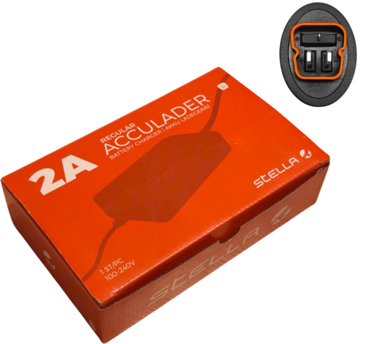 Stella Eleon 2.0 / 2.1 Originele Fietsoplader 2Ah – Acculader voor Elektrische Fiets
