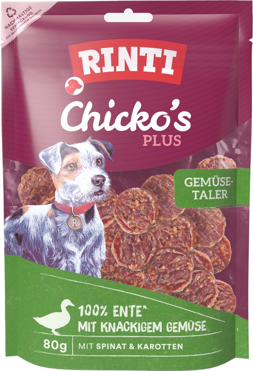 Rinti - Extra Chicko Plus 12x80g - Kippendij