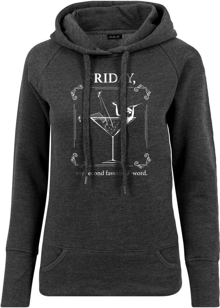 Mister Tee FWord Hoodie/trui XL Grijs
