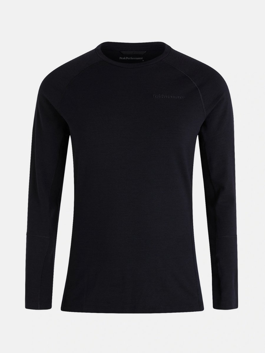 PEAK PERFORMANCE MEN'S MAGIC CREW Black-L