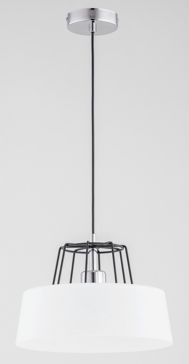 KARKA S Hanglamp E27 Zwart Metaal 1 Lichtpunt