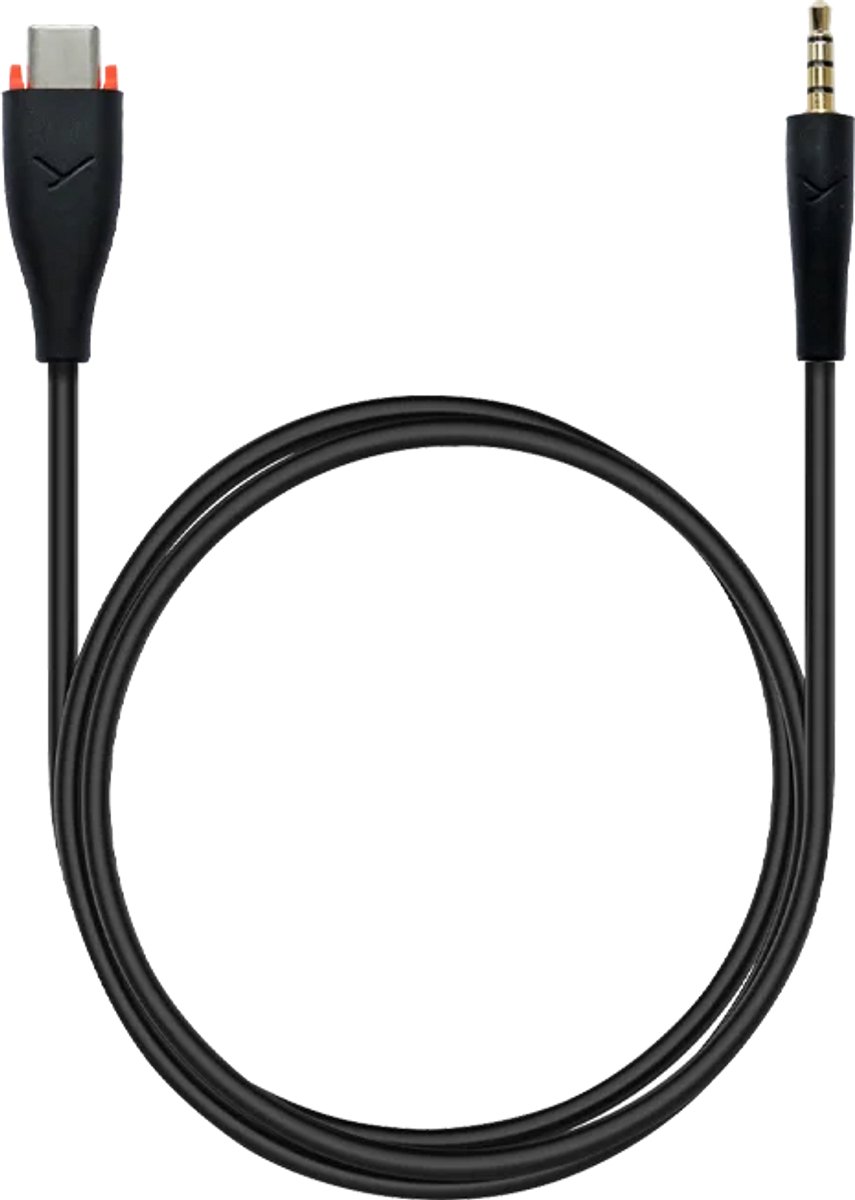 Verbindingskabel voor MMX 200, 3.5mm to USB-C, 1,3m, zwart