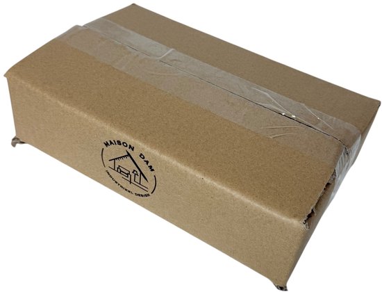 Maison DAM - 1x Support d'étagère industriel en forme de L UP 15 cm - PAR PIECE - Acier - Avec revêtement transparent - Artisanat - Fait main - bande; 30 mm de large