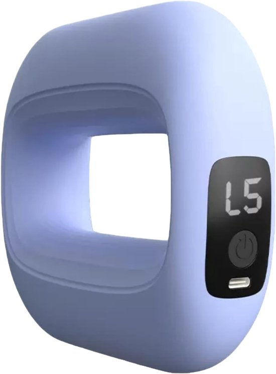 Elektrische fascia-massagering – 5-snelheden verstelbare vibratiemassager voor diepe spierontspanning, lichaamssculpting, pijnverlichting en herstel, draagbaar voor nek, schouder, rug, taille en benen