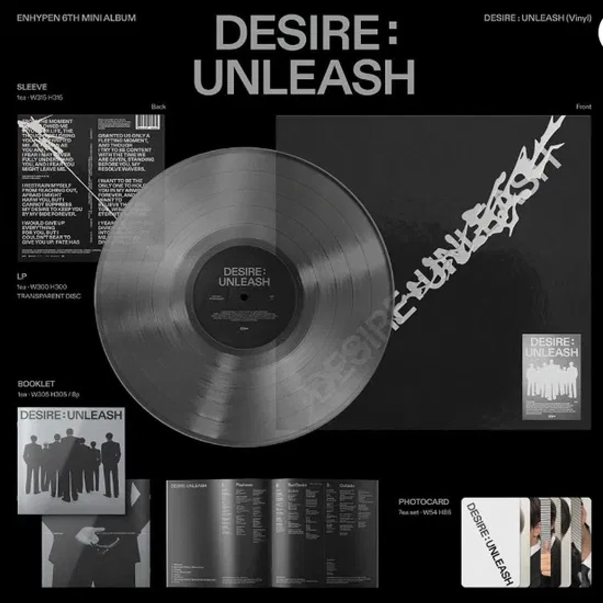 Enhypen - DESIRE: UNLEASH (EU Exclusive Version)