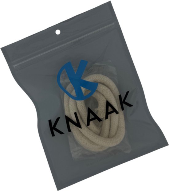 Knaak Olielamp Lont Rond - Olielamp Lont - Rond 8 mm - 1 meter - Katoen - Binnen en Buiten — afbeelding 3