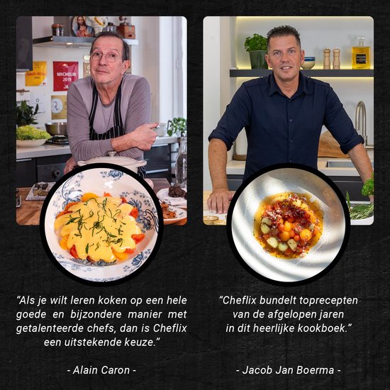 Recepten van de beste chefs - Cheflix (inclusief kookvideo's)