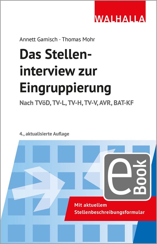 Das Stelleninterview zur Eingruppierung - cover