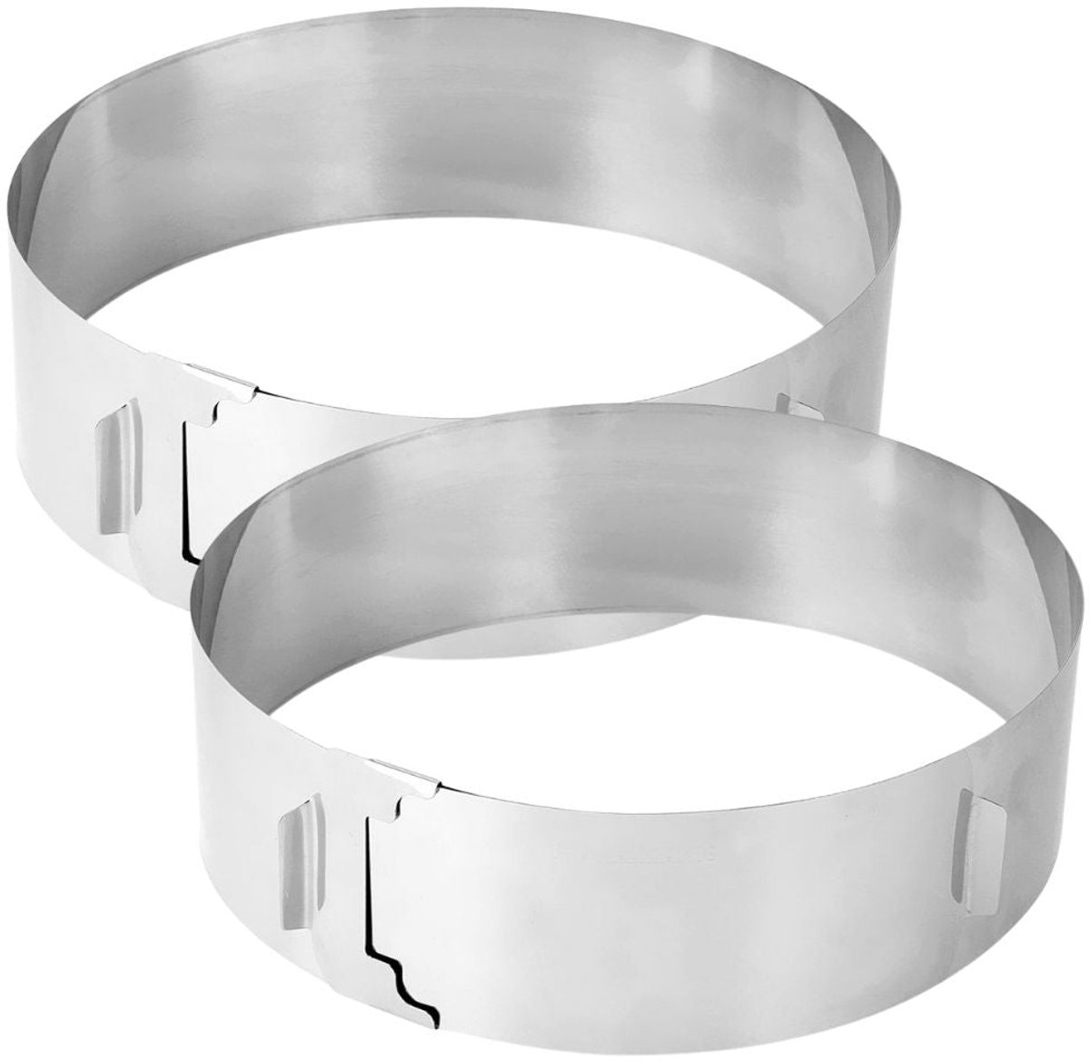 Set van 2 verstelbare taartvormen Zenker Smart Pastry