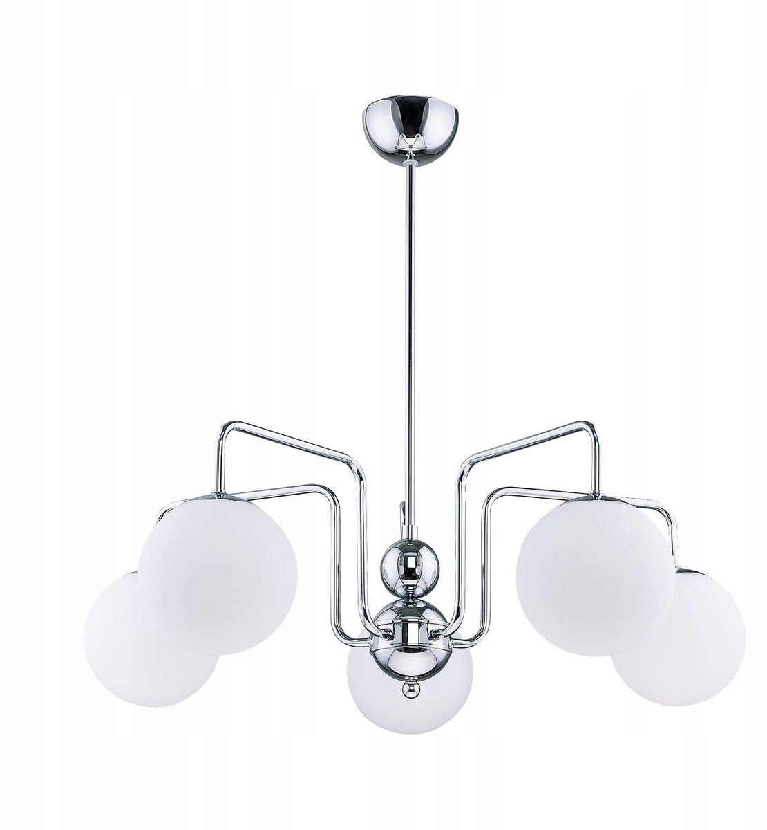GAJA 5-lichts Chroom Plafondlamp JUP 1701