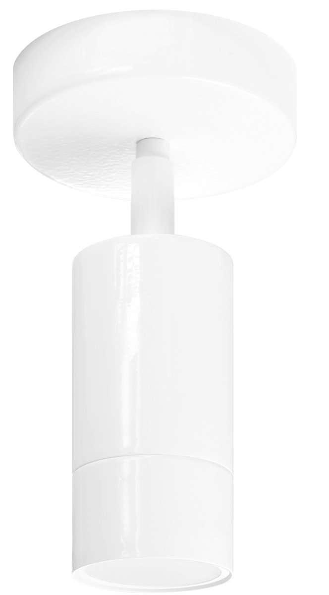 Hanglamp Plafondlamp Tuba GU10 Wit Metaal 10W