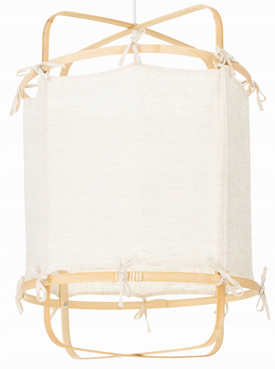 Boho Linnen Hanglamp TH01 - 45cm - Natuurlijke Sfeer