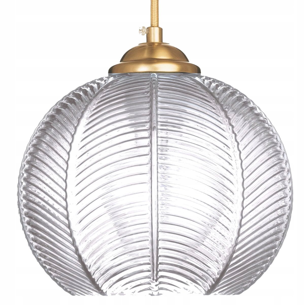 Lampa Wisząca Joy Clear E27 - Lamp Kula Złota