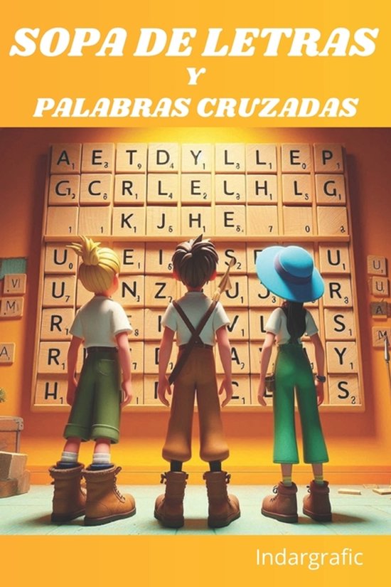 Pasatiempos En Castellano- Sopa de letras. - cover