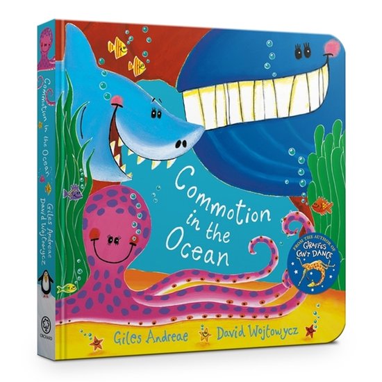 Commotion in the Ocean Board Book - cover