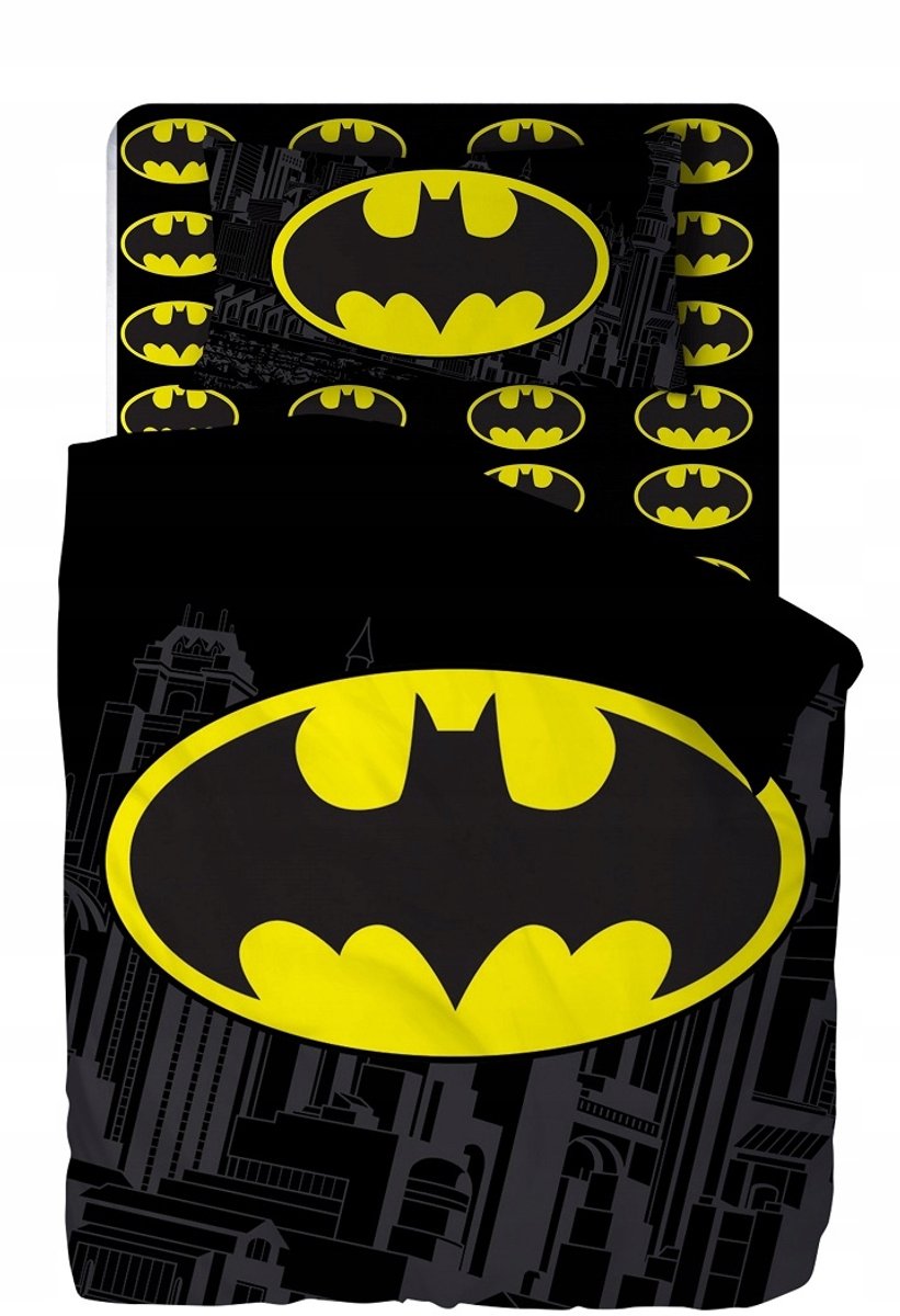 Kinderbeddengoed Batman 140x200 cm - 100% Katoen
