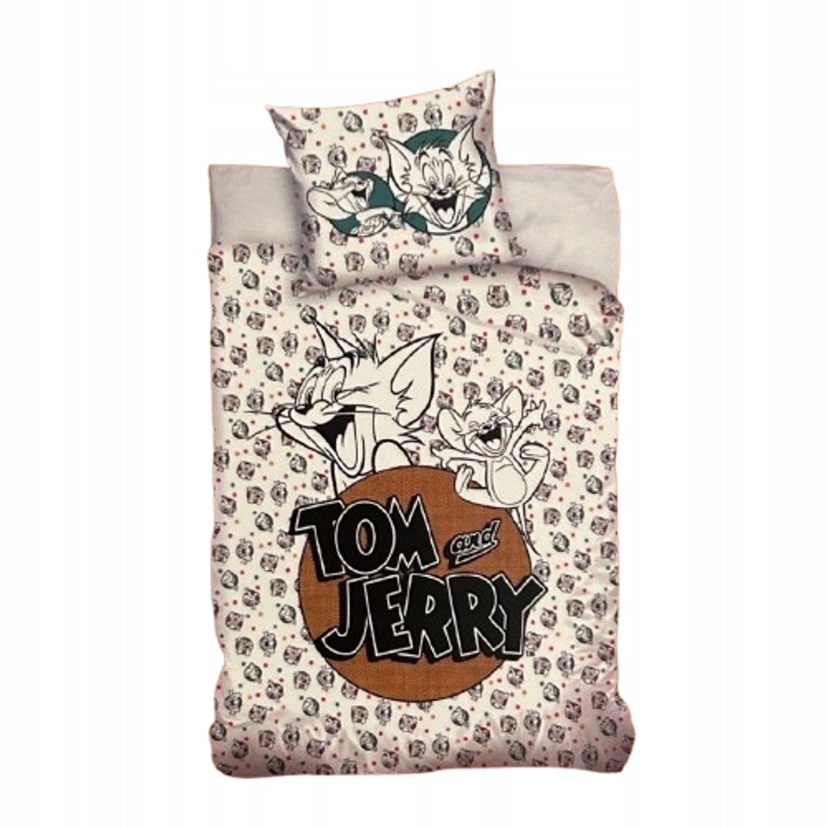 Dekbedovertrek 160x200 cm Katoen Tom & Jerry Licentie